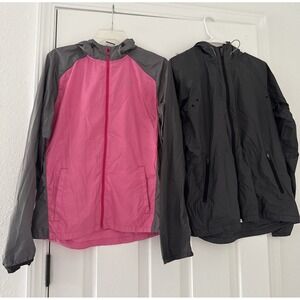 NIKE 2 Running‎ Jacket 542213 & 547373 Vapor Lightweight Check Hoodie